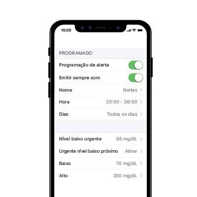 Customize your alerts schedule with Dexcom G6 CGM